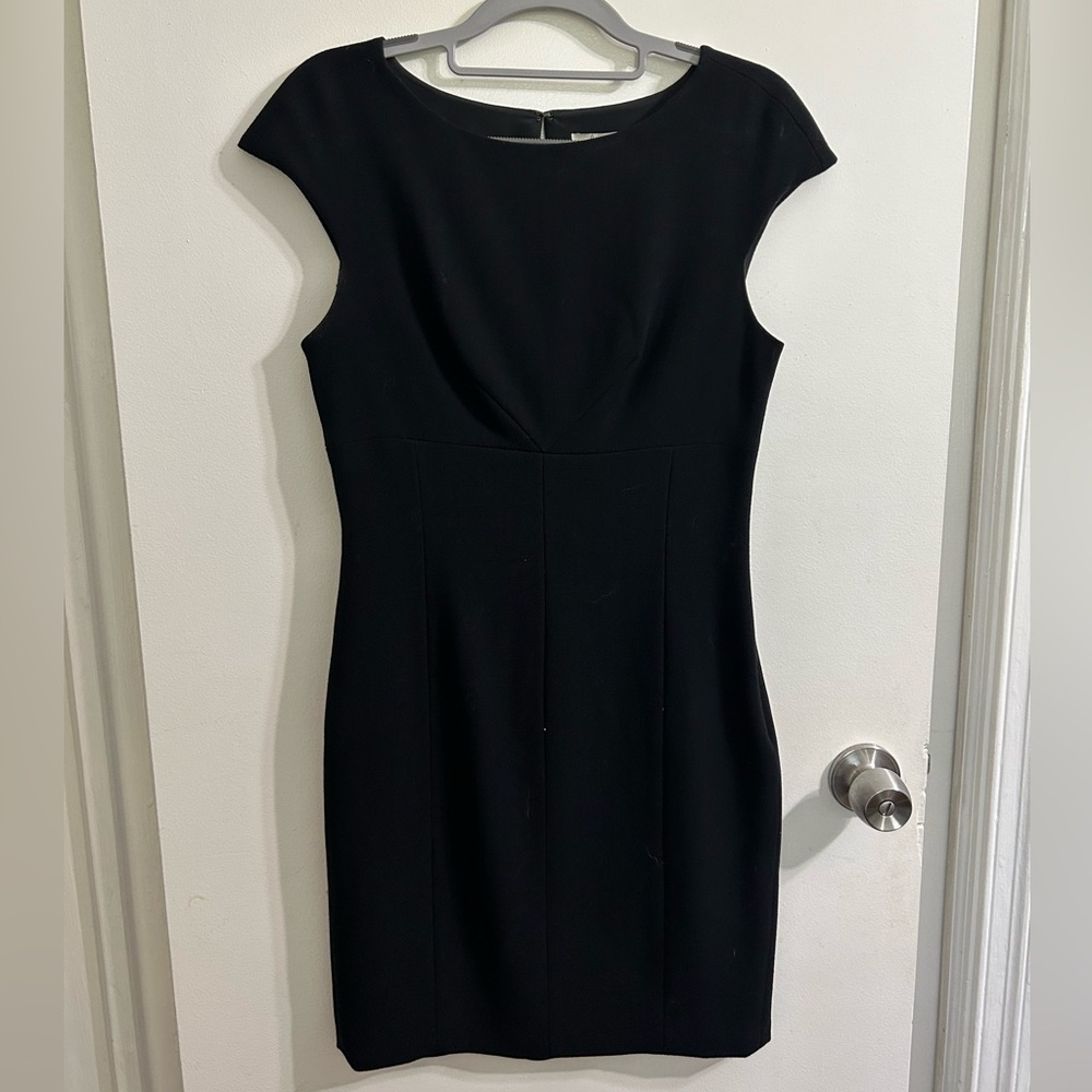 Joie Elegant Black Cap Sleeve Dress